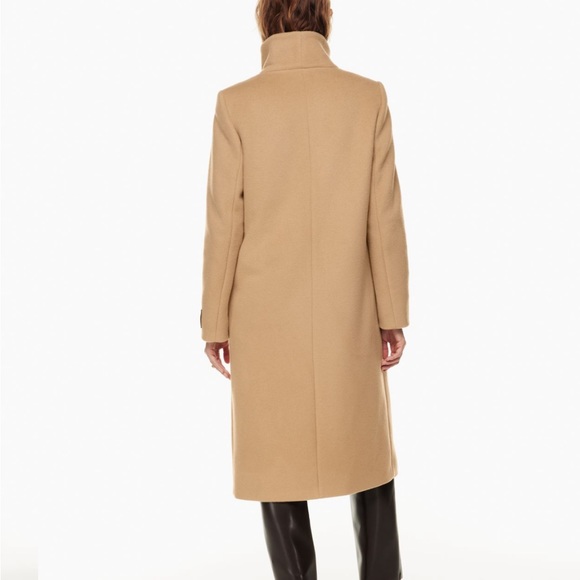 Brand New - Aritzia Wilfred The Cocoon Long Coat - Italian Wool and Cashmere - Picture 4 of 8